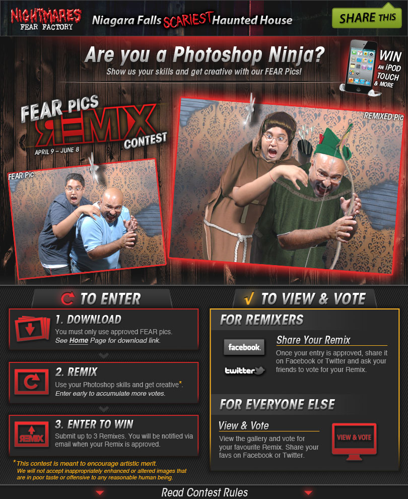 FEAR Pics Remix Contest