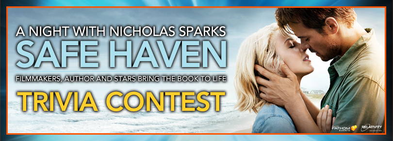Safe Haven Movie Event Trivia Contest Sweepstakes