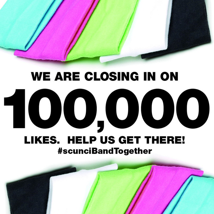 scünci® “100K Band of Fans ”Giveaway